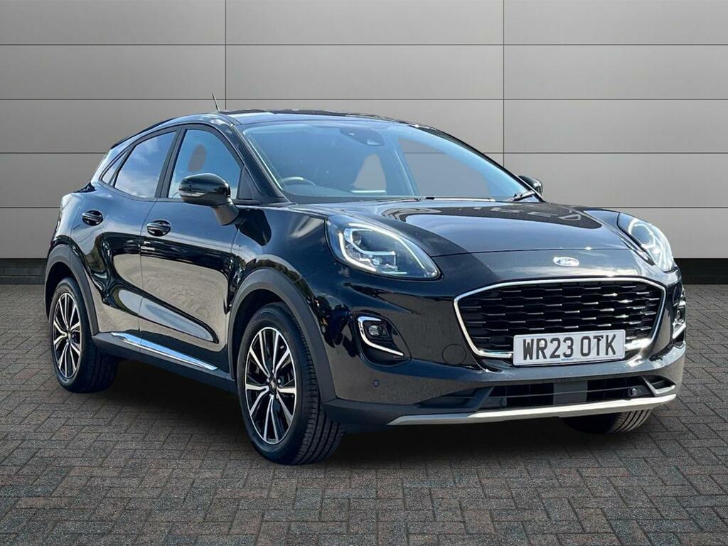 Ford Puma 1.0T Ecoboost Mhev Titanium Euro 6 Ss Black