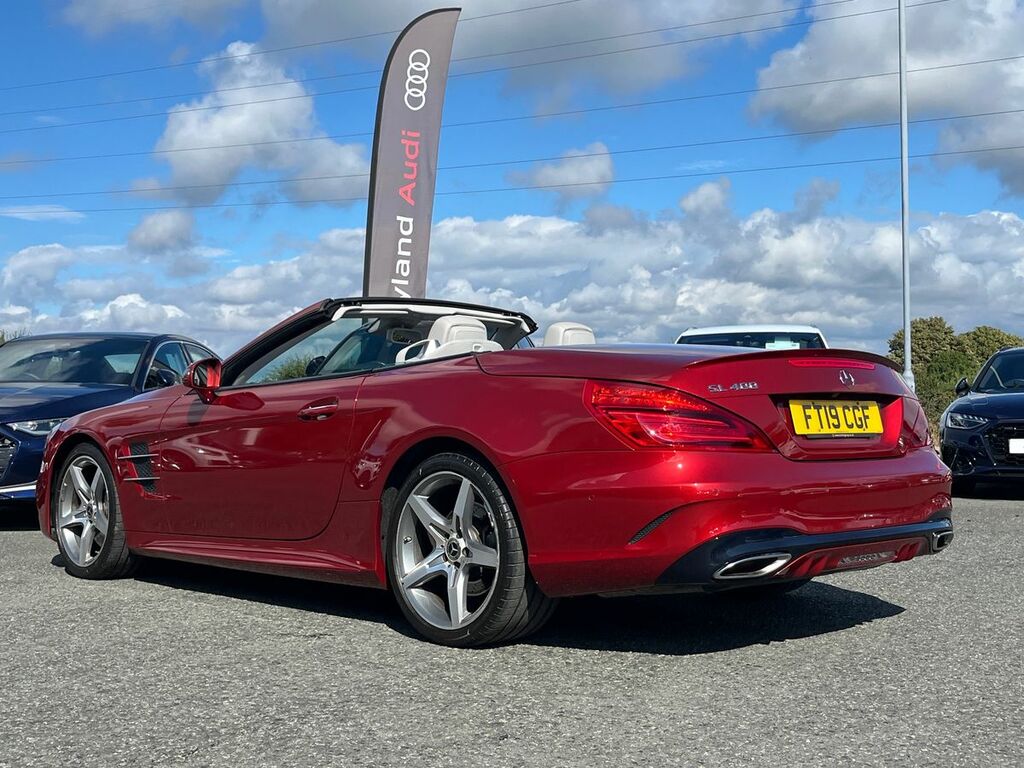 Mercedes-Benz SL Class Automatic White #34