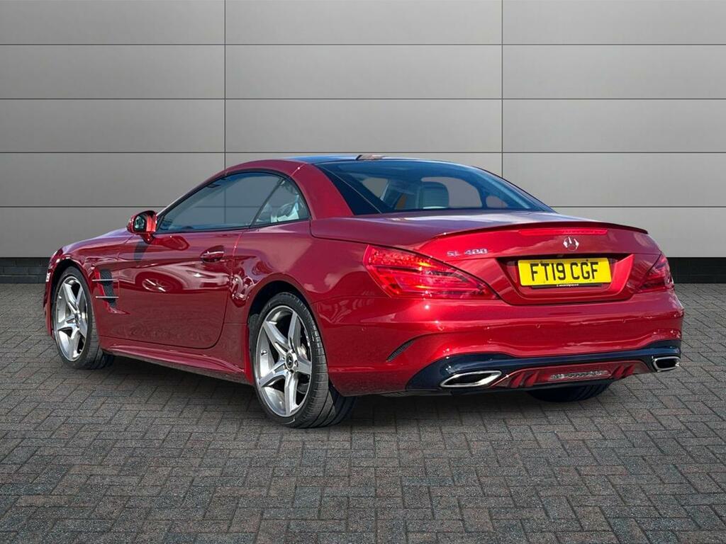 Mercedes-Benz SL Class 3.0 Sl400 V6 Amg Line G-tronic Euro 6 Ss Red #2