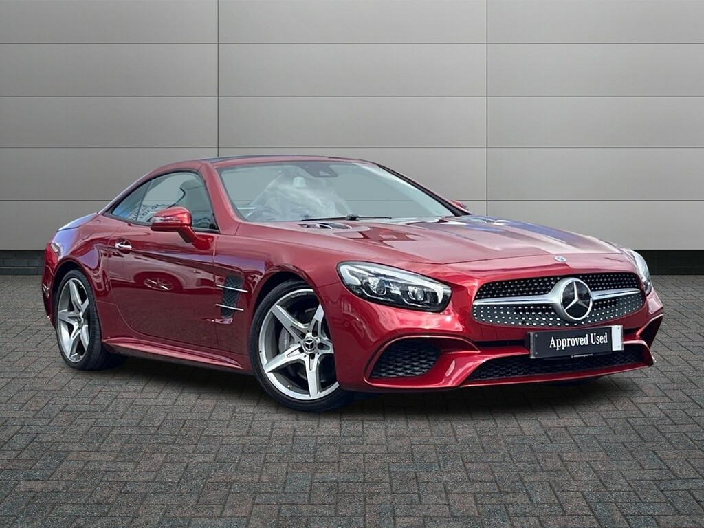 Mercedes-Benz SL Class 3.0 Sl400 V6 Amg Line G-tronic Euro 6 Ss Red