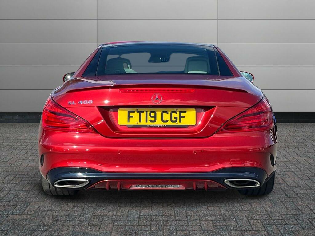 Mercedes-Benz SL Class 3.0 Sl400 V6 Amg Line G-tronic Euro 6 Ss Red #6