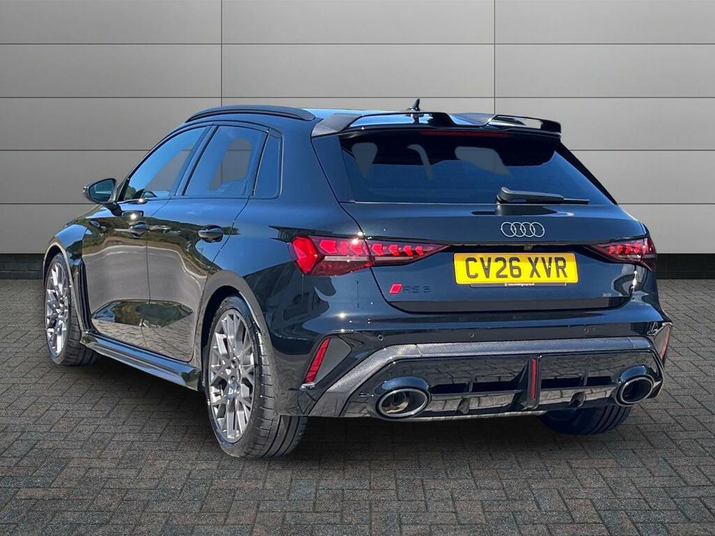 Audi RS3 2.5 Tfsi Carbon Black Sportback S Tronic Quattro E Black #2