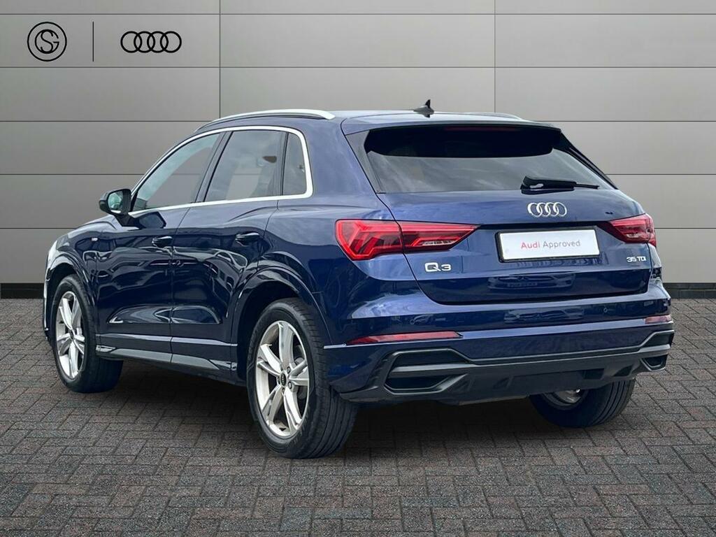 Audi Q3 2.0 Tdi 35 S Line S Tronic Euro 6 Ss CP22WFC Blue #2