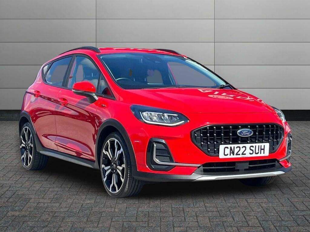 Ford Fiesta 1.0T Ecoboost Mhev Active Vignale Euro 6 Ss Red