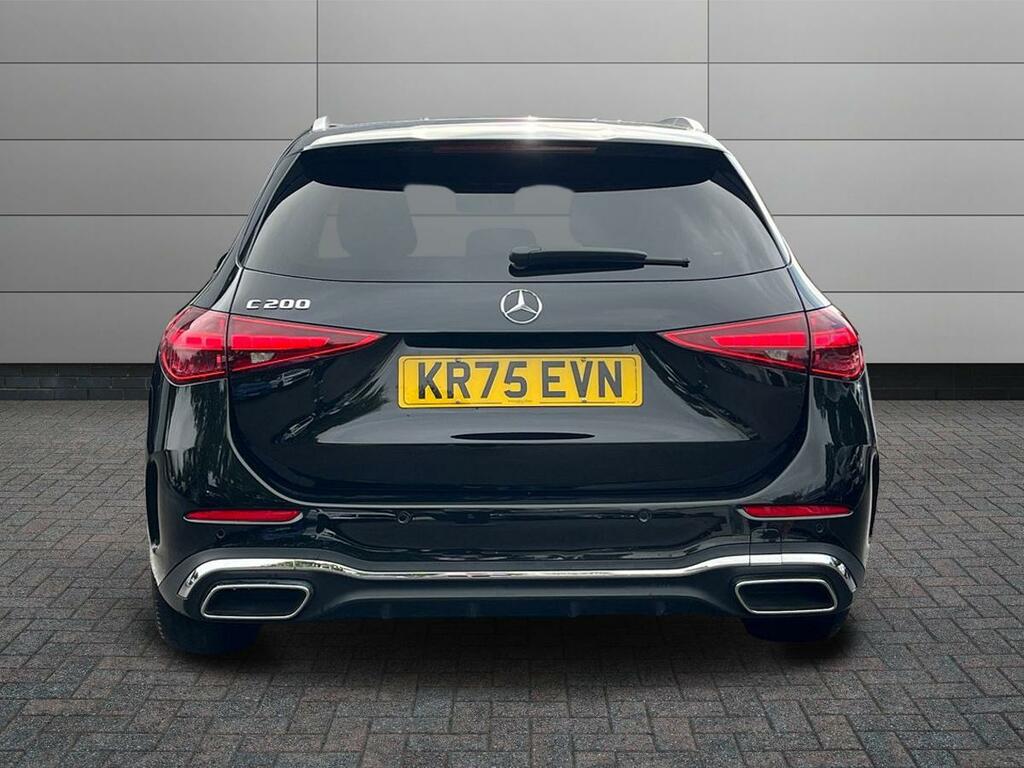 Mercedes-Benz C Class 1.5 C200h Mhev Amg Line G-tronic Euro 6 Ss Black #6