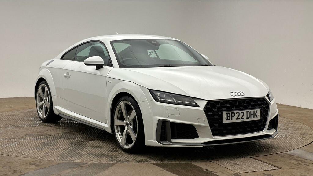 Audi TT 2.0 Tfsi 40 S Line S Tronic Euro 6 Ss White