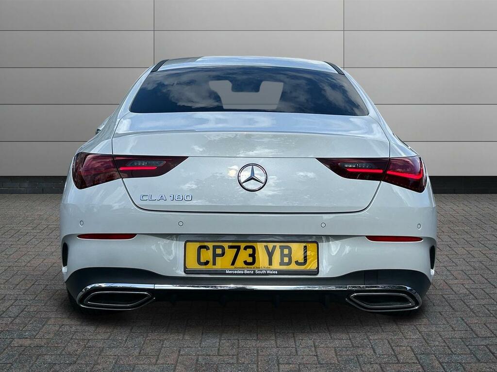 Mercedes-Benz CLA Class 1.3 Cla180h Mhev Amg Line Executive Coupe 7G-dct White #6