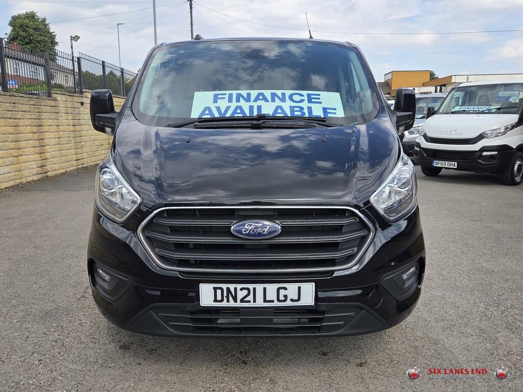 Ford Transit Custom 2.0 280 Ecoblue Limited Panel Van Manua DN21LGJ Black #4