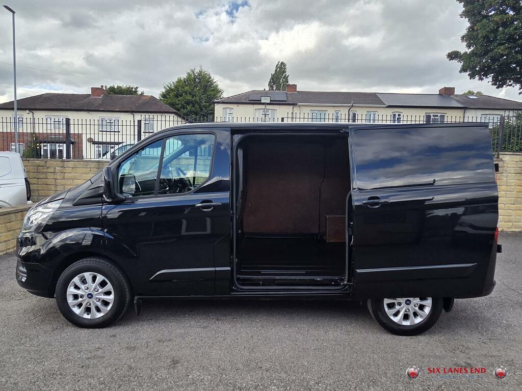 Ford Transit Custom 2.0 280 Ecoblue Limited Panel Van Manua DN21LGJ Black #3