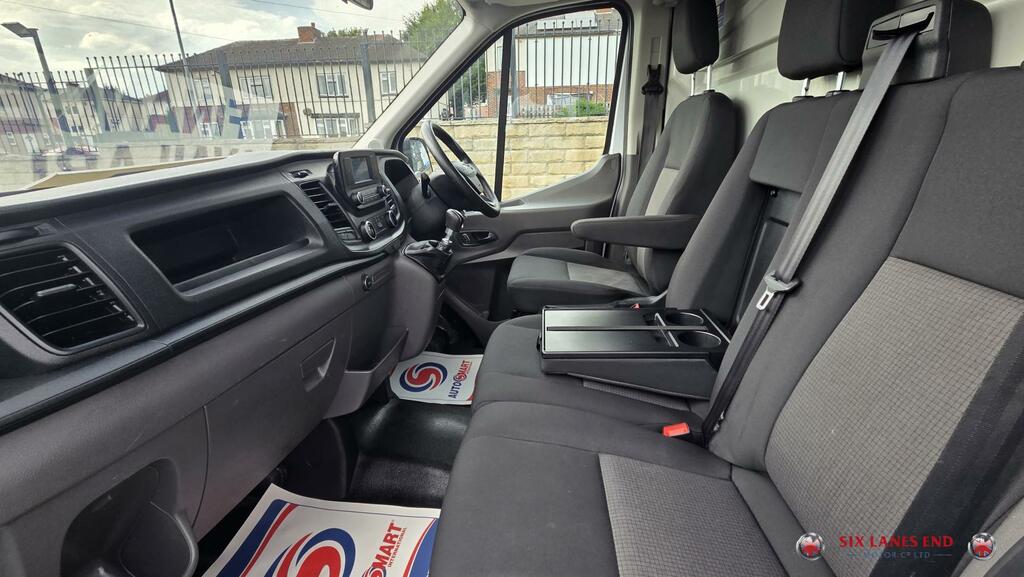 Ford Transit Custom 2.0 350 Ecoblue Leader Tipper Double Cab Diese YT70VBN White #5