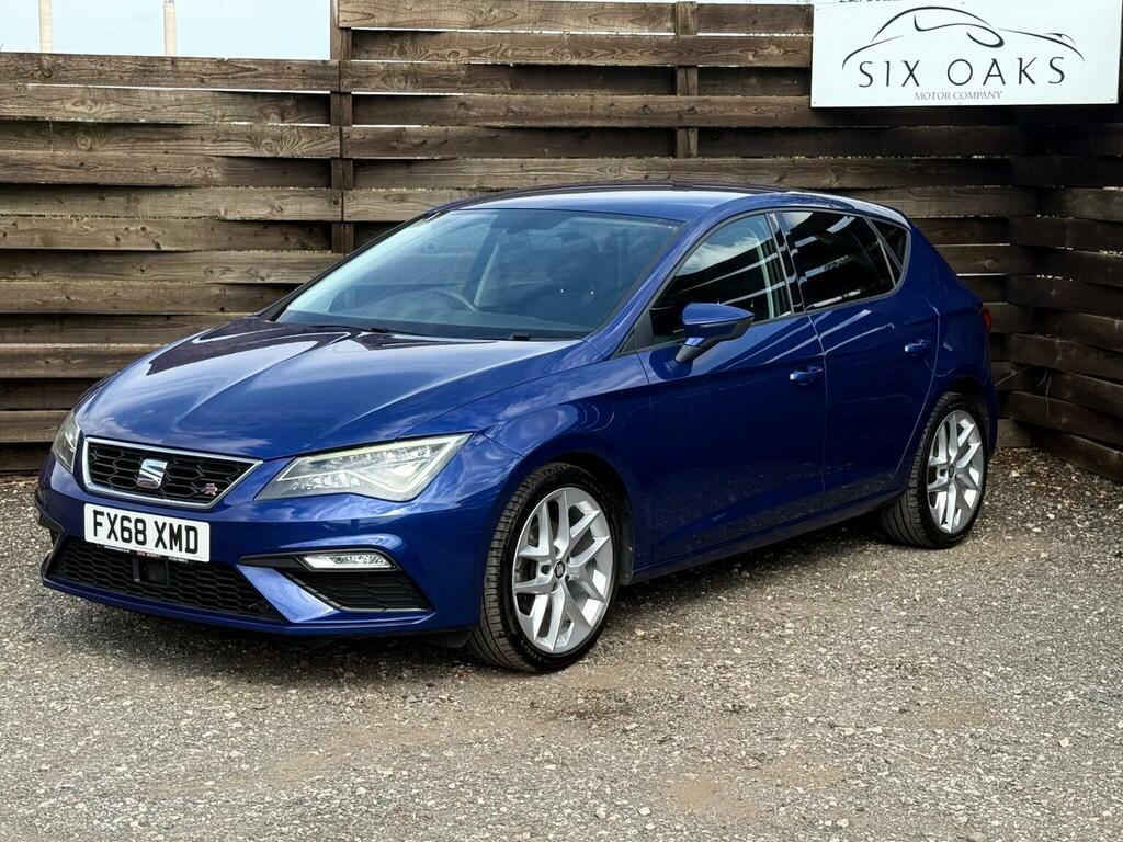 Seat Leon Hatchback 1.4 Tsi Fr Technology Euro 6 Ss FX68XMD Blue #3