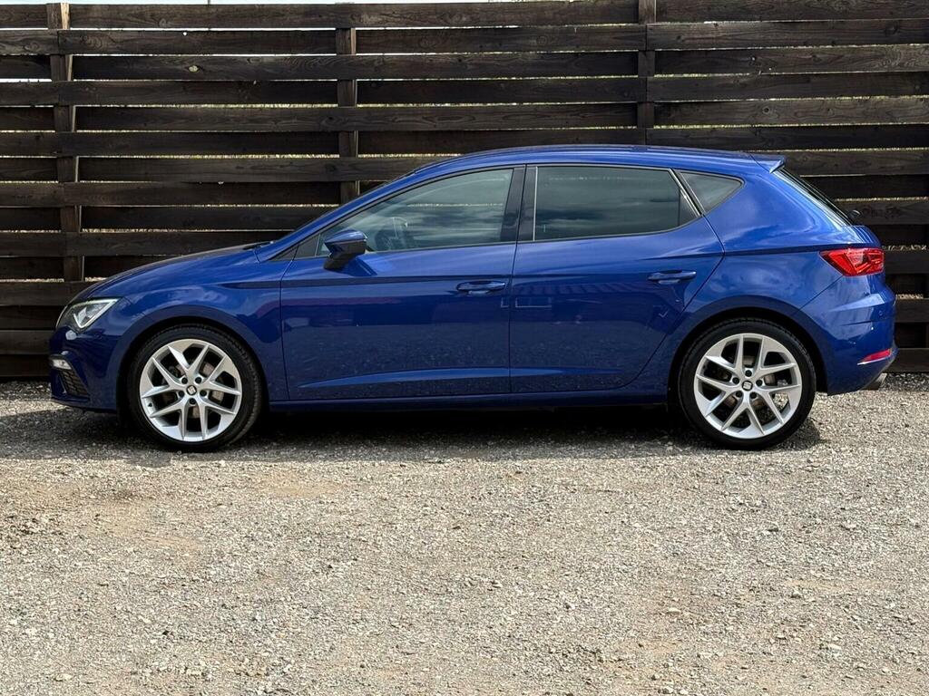 Seat Leon Hatchback 1.4 Tsi Fr Technology Euro 6 Ss FX68XMD Blue #4