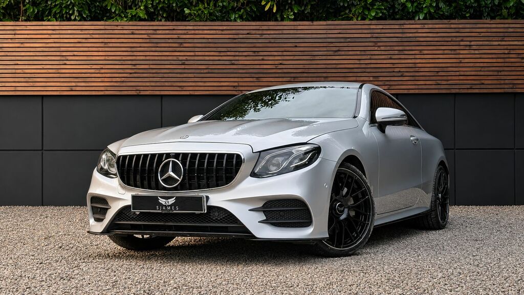 Mercedes-Benz E Class 2019 2.0 E220d Amg Line Coupe G-tronic Silver