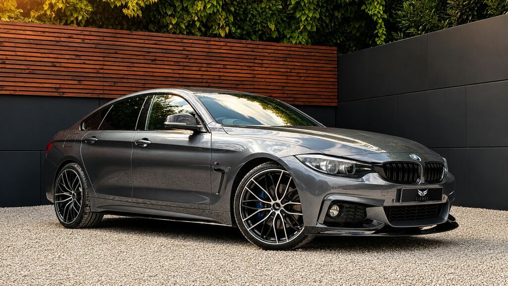 BMW 4 Series Gran Coupe 2019 2.0 420D M Sport Hatchback Xd Grey #2