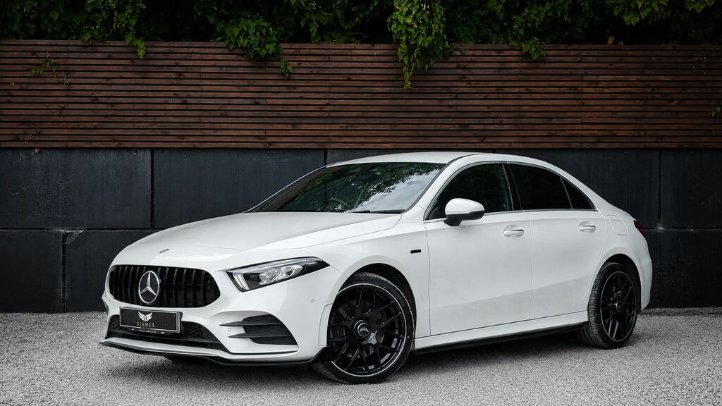 Mercedes-Benz A Class 2020 1.3 A250e 15.6Kwh Amg Line Premium 2 Saloon White