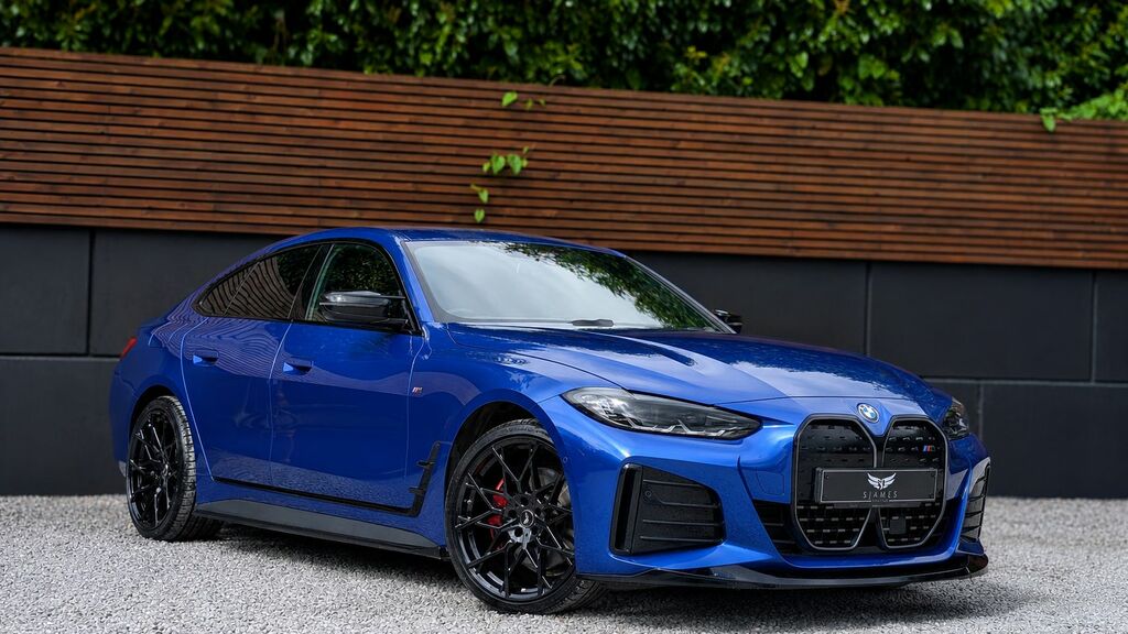 BMW i4 2023 M50 83.9Kwh Gran Coupe 4Wd Blue #4
