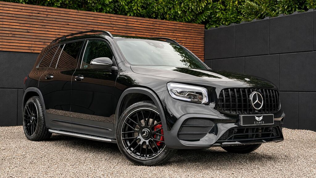 Mercedes-Benz GLB Class 2022 1.3 Glb200 Amg Line Premium Suv Black #3