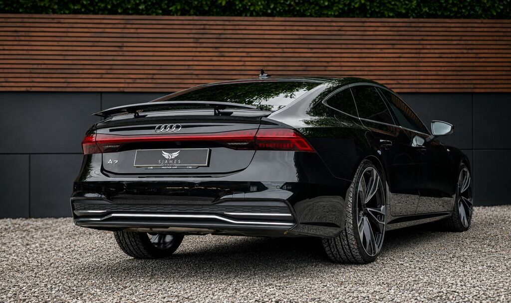 Audi A7 2021 2.0 Tdi 40 S Line Sportback S Tron Black #6