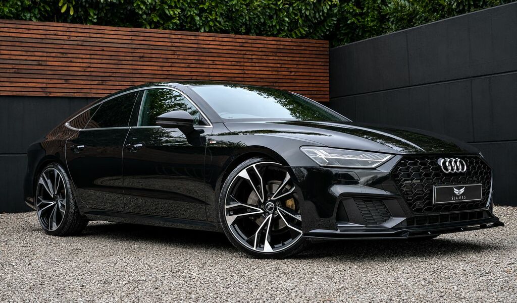 Audi A7 2021 2.0 Tdi 40 S Line Sportback S Tron Black #4