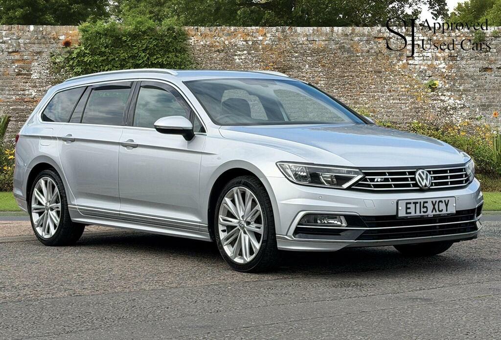 Volkswagen Passat Estate 2.0 Tdi Bluemotion Tech R-line Euro 6 Ss Silver