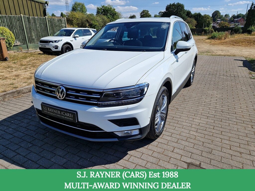 Volkswagen Tiguan Tdi Bluemotion Tech Sel White