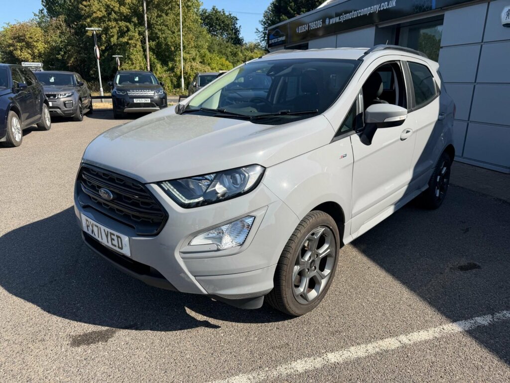 Ford Ecosport 1.0 St-line Design 124 Bhp Silver #8