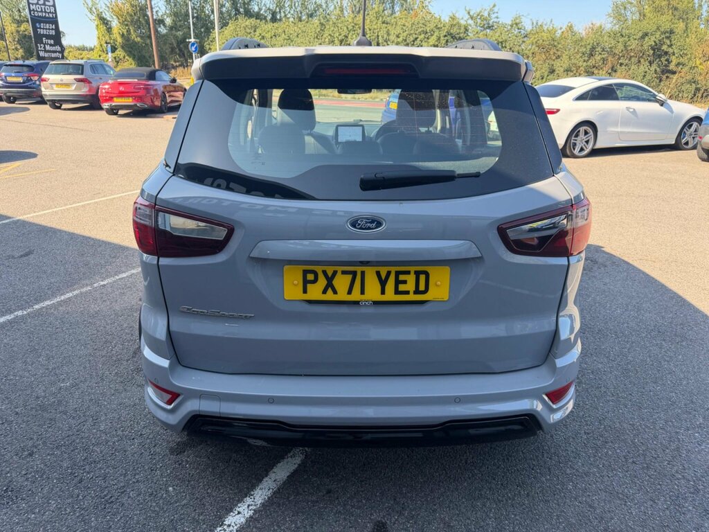 Ford Ecosport 1.0 St-line Design 124 Bhp Silver #5