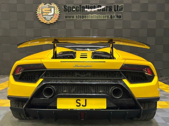 Lamborghini Huracan Convertible Yellow #3