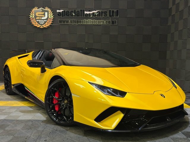 Lamborghini Huracan Convertible Yellow