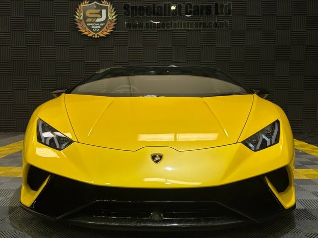 Lamborghini Huracan Convertible Yellow #2