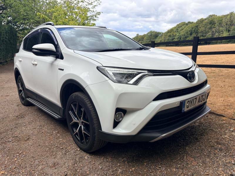 Toyota Rav 4 2.5 Vvt-h Icon Cvt 4Wd Euro 6 Ss Safety Se White
