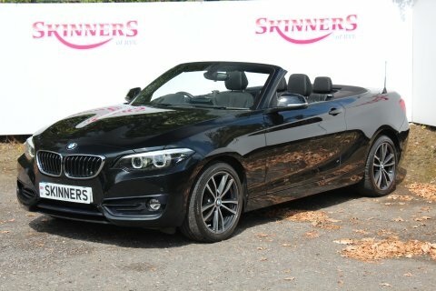 BMW 2 Series 220D Sport Convertible Black #3