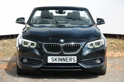 BMW 2 Series 220D Sport Convertible Black #2