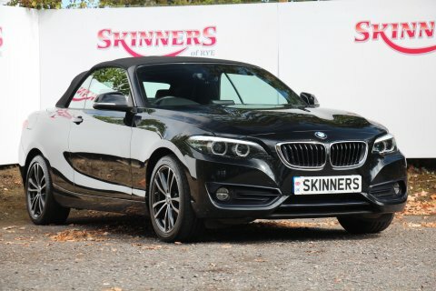 BMW 2 Series 220D Sport Convertible Black #4