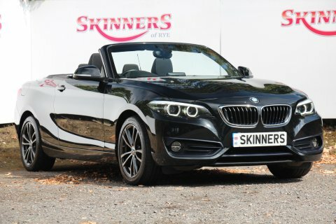 BMW 2 Series 220D Sport Convertible Black