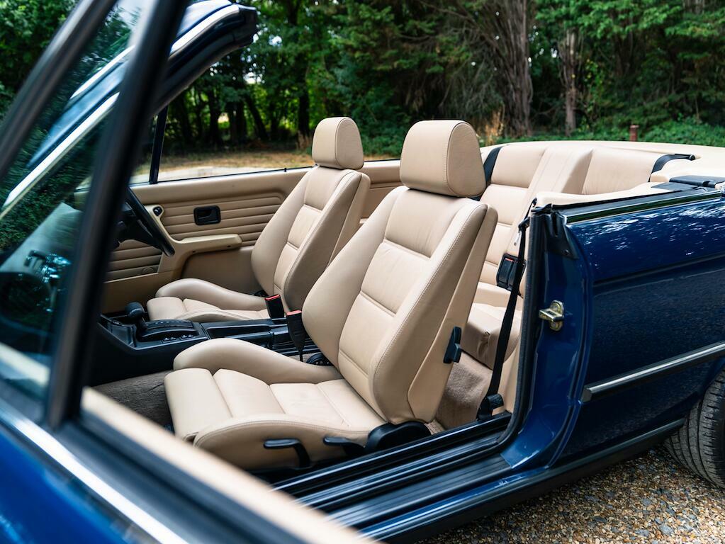 BMW 3 Series 320I E30 Blue #18