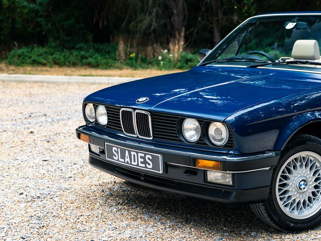 BMW 3 Series 320I E30 Blue #9