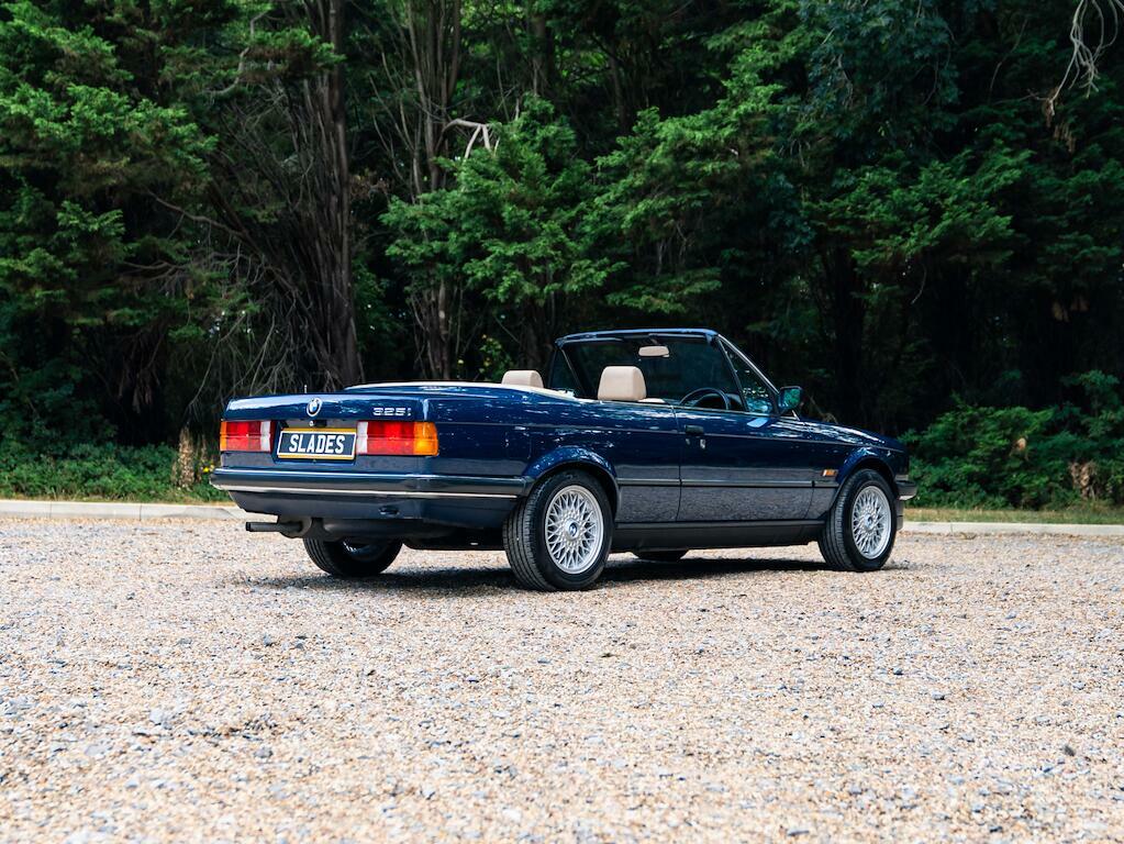 BMW 3 Series 320I E30 Blue #2