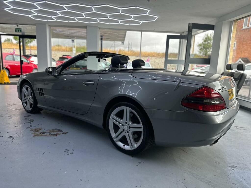 Mercedes-Benz SL Class Convertible 3.5 Sl350 7G-tronic 201111 Silver #4
