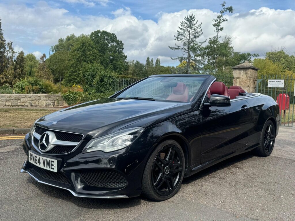 Mercedes-Benz E Class 3.0 E350d V6 Bluetec Amg Line Cabriolet G-tronic Black #3