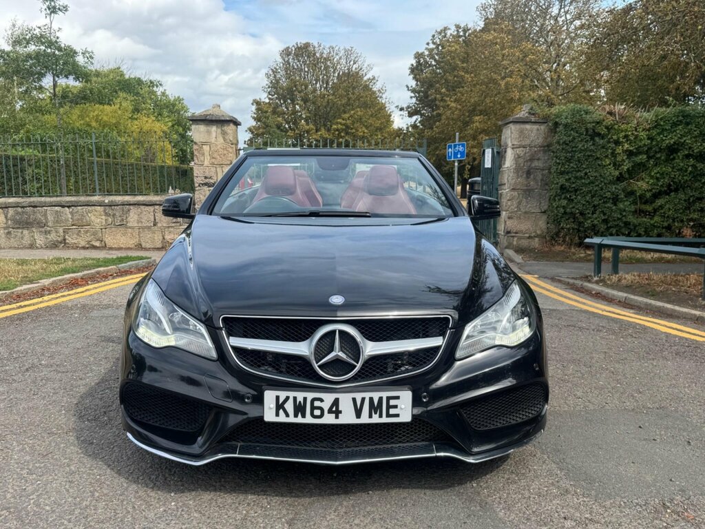 Mercedes-Benz E Class 3.0 E350d V6 Bluetec Amg Line Cabriolet G-tronic Black #2