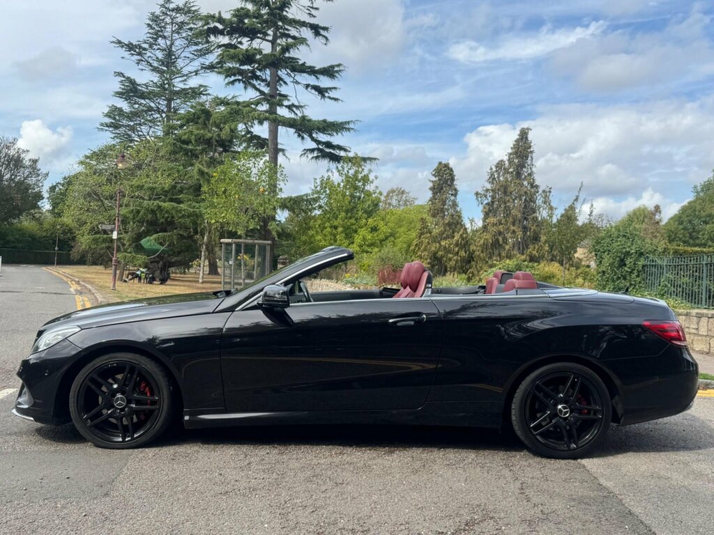 Mercedes-Benz E Class 3.0 E350d V6 Bluetec Amg Line Cabriolet G-tronic Black #4