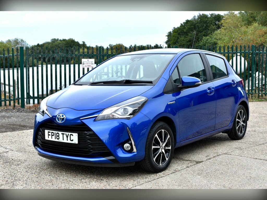 Toyota Yaris 1.5 Vvt-h Icon Tech Hatchback Hybrid E- Blue #5