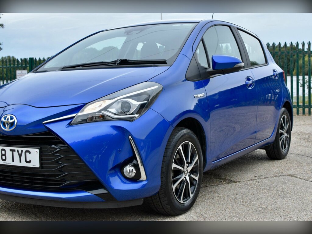 Toyota Yaris 1.5 Vvt-h Icon Tech Hatchback Hybrid E- Blue #6