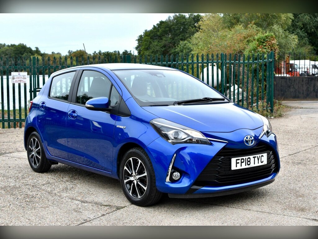 Toyota Yaris 1.5 Vvt-h Icon Tech Hatchback Hybrid E- Blue #2