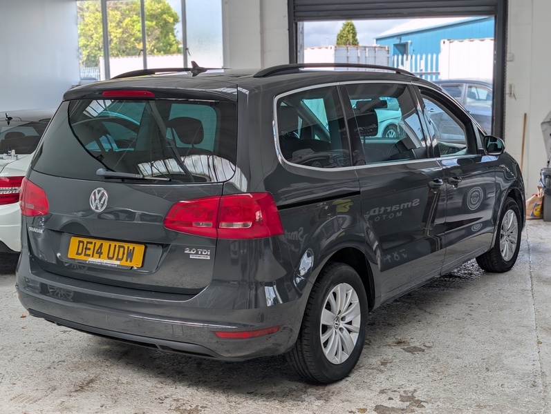 Volkswagen Sharan Se Tdi Grey #4