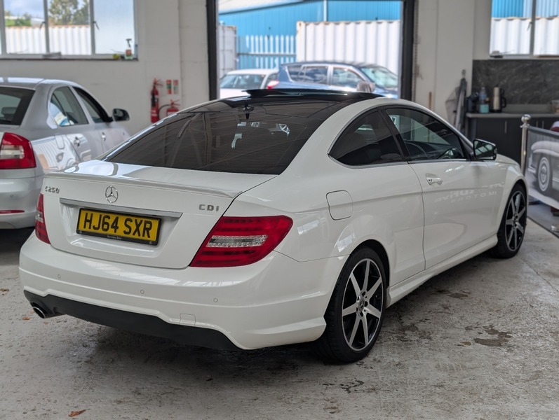Mercedes-Benz C Class C250 Bluetec Sport Premium White #4