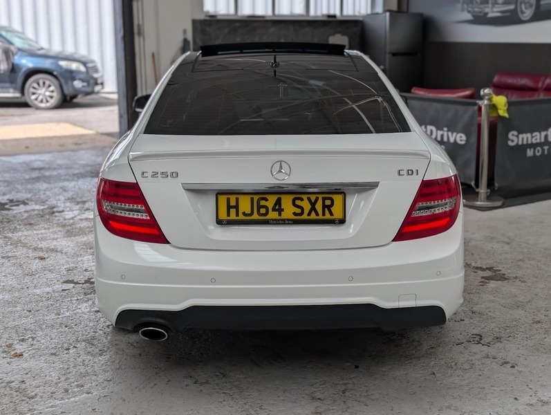Mercedes-Benz C Class C250 Bluetec Sport Premium White #5