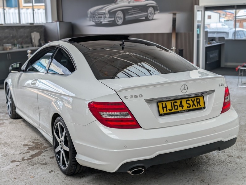 Mercedes-Benz C Class C250 Bluetec Sport Premium White #6