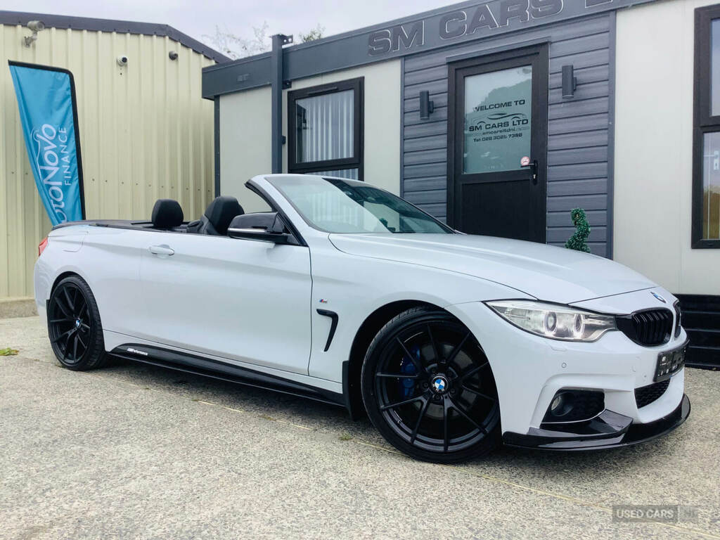 BMW 4 Series 420D 190 M Sport Professional Media Grey